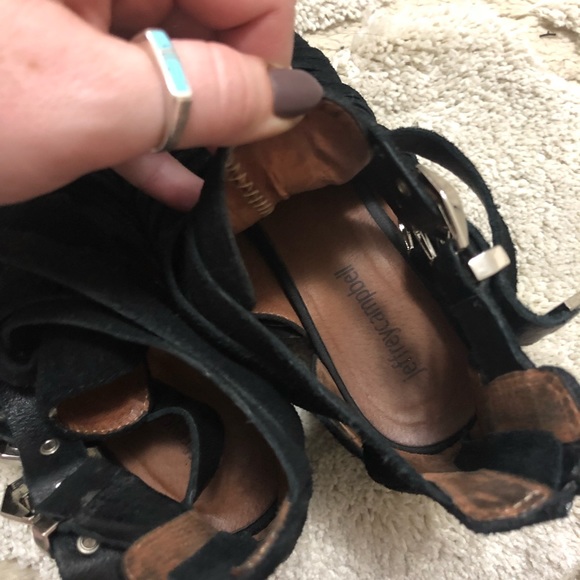 SOLD Jeffrey Campbell suede stewpot booties - Picture 5 of 5